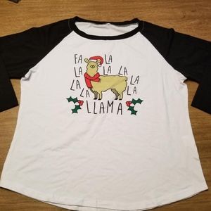 Christmas Llama Shirt